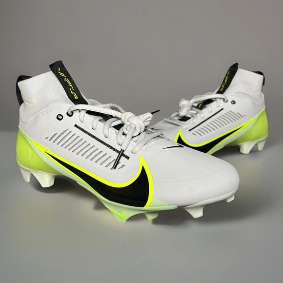 Nike Vapor Edge Pro 360 2 Football Cleats Pure Platinum Black DA545600 Size 11.5 main image 8